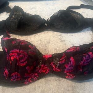 Two Freya 30G gorgeous  NWOT bras - too big on me $25 each - both $45